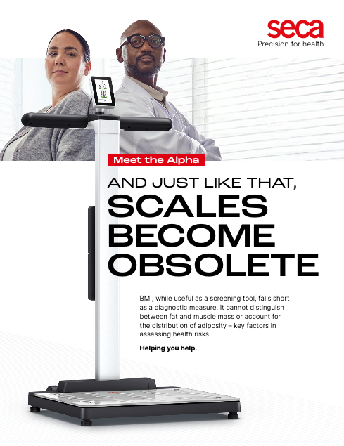 seca mBCA Alpha body composition analyzer